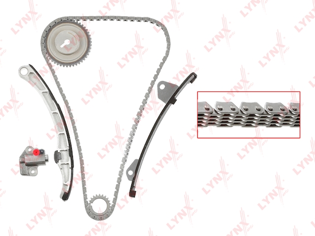 Купить LYNXAUTO TK0079 комплект цепи ГРМ!\ Mazda 2 1.3-1.5 07>/3 1.4-1.6 03-14
