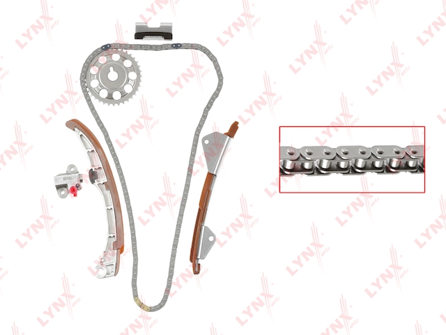 Купить LYNXAUTO TK0102 к-кт цепи ГРМ!\ Toyota Avensis 2.0i/2.4i 16V 01-11