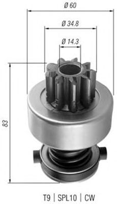 Купить запчасть MAGNETI MARELLI - 940113020358 