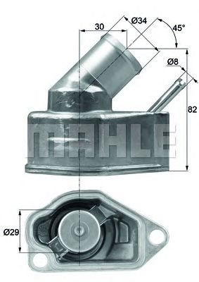 Купить MAHLE TI1092 Термостат