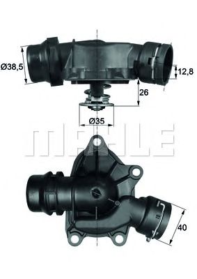 Купить MAHLE TI2688 TI2688 Термостат с прокладкой