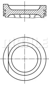 Купить MAHLE 021PI00116000 021PI00116000 Поршень двигателя