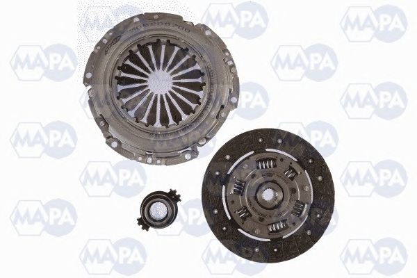 Купить MAPA 005200800 комплект сцепления! c подш.\ Peugeot 206/306/307/Partner 1.4-1.6 00>