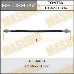 Купить MASUMA BH-039-2 Шланг тормозной задний