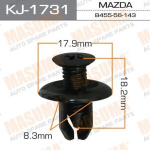 Купить MASUMA KJ-1731 клипса!\ Mazda Capella 97-99