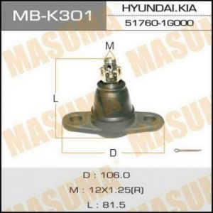 Купить MASUMA MB-K301 Шаровая опора передняя нижняя