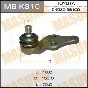 Купить MASUMA MB-K316 Шаровая опора передняя нижняя