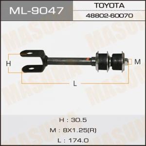 Купить MASUMA ML9047 Стойка заднего стабилизатора LC100