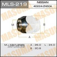 Купить MASUMA MLS-219 гайка колеcная! M12x1.25\ Nissan Patrol 97-10/Caravan 94-10