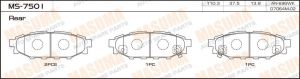 Купить MASUMA MS-7501 Колодки дисковые 