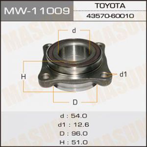 Купить MASUMA MW11009 ПОДШИПНИК СТУПИЦЫ 4356060010