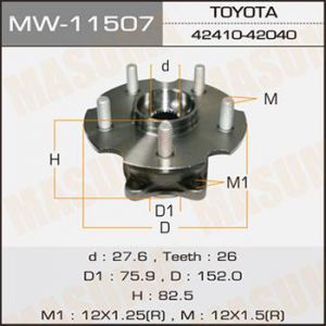 Купить MASUMA MW11507 СТУПИЦА ЗАД / RAV 4 NEW