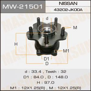 Купить MASUMA MW21501 ступица (америка)