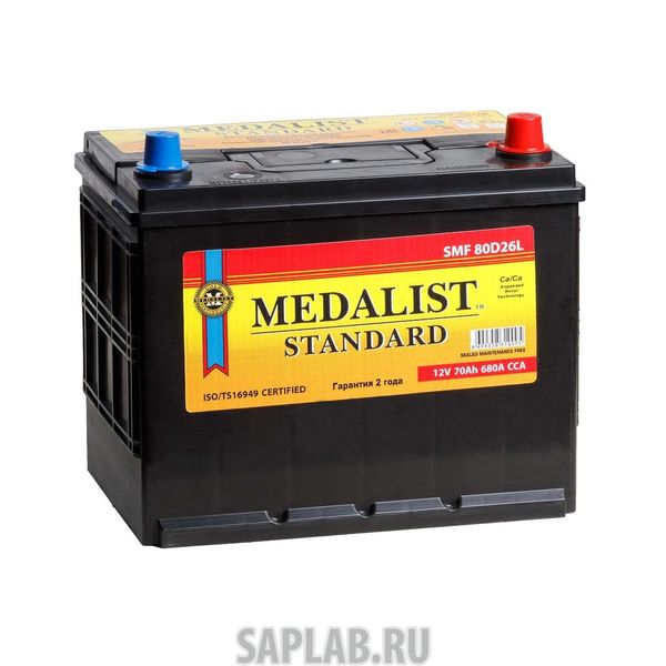 Купить MEDALIST 56077 Аккумулятор Medalist 6СТ-60/56077