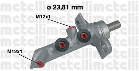 Купить METELLI 05-0485 Главный тормозной цилиндр 05-0485