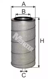 Купить MFILTER A154 фильтр воздушный ! 498-243/132 \Omn MAN F 90, SETRA 215 HD