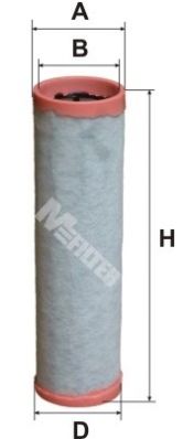 Купить MFILTER A582/1 фильтр воздушный! вставака H384.5 D107 d91.5\ Deutz,Massey Ferguson,Liebherr,Volvo