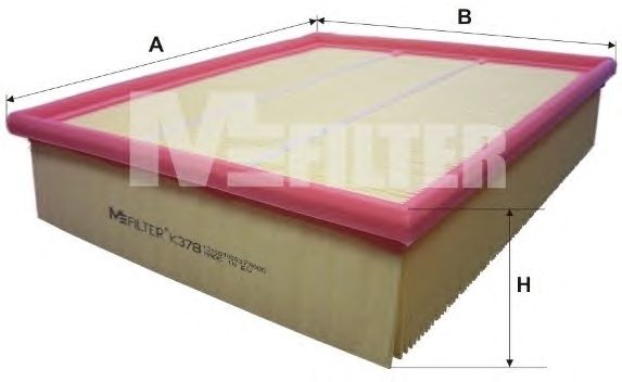 Купить MFILTER K378 фильтр воздушный! 70-277/315\ MB 208D/308D OM601/602 95>