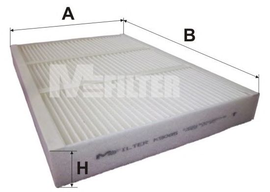 Купить MFILTER K9085 фильтр воздушный салона! 302x203x32\ VOLVO, RVI, CASE