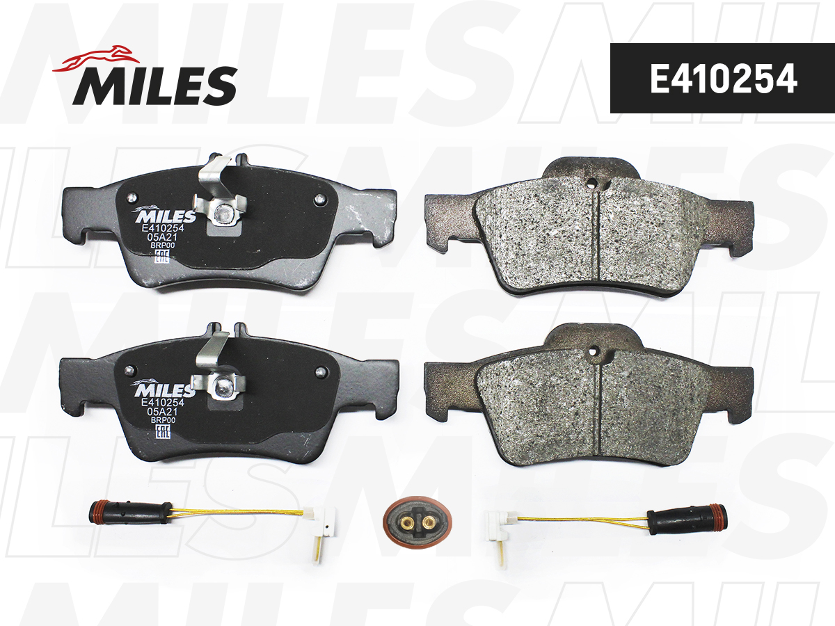 Купить MILES E410254 Колодки тормозные (Зад.)