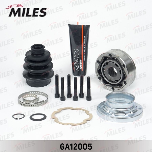 Купить MILES GA12005 ШРУС внутренний правый AUDI 80/A3/A4/VW G1/G2/G3/PASSAT/POLO/SKODA OCTAVIA 1.6-2.9 (GKN 301141) GA12005
