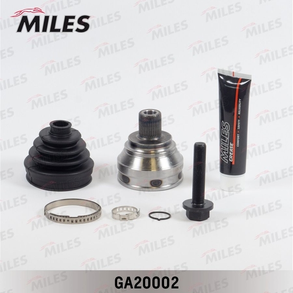 Купить MILES GA20002 ШРУС наружный AUDI 100 1.8-2.4D 82-90 (GKN 302181) GA20002