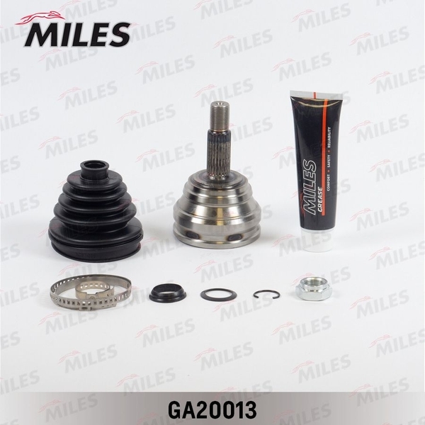 Купить MILES GA20013 ШРУС наружный AUDI 80/90 1.8-2.3 86-91 (GKN 301939) GA20013