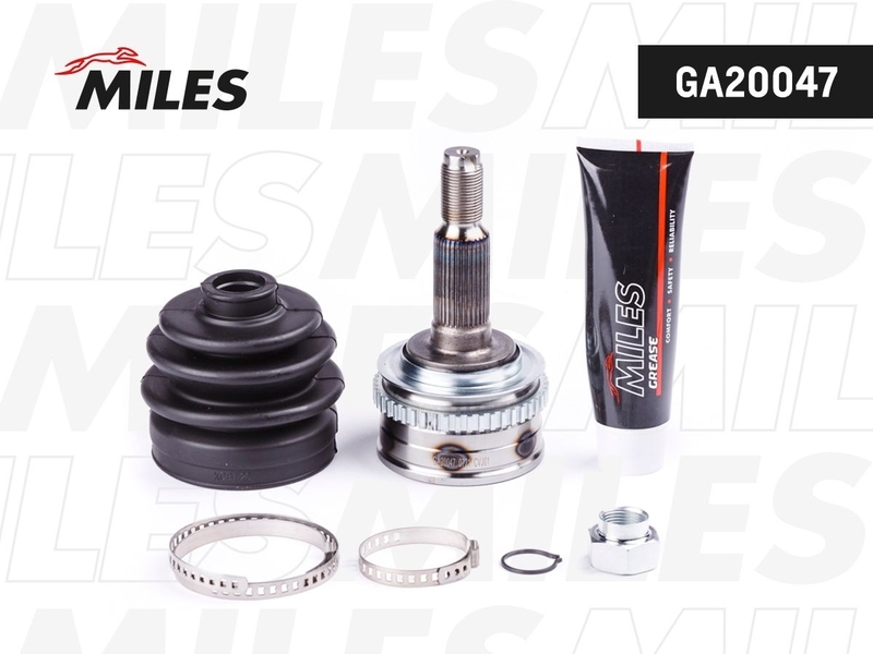 Купить MILES GA20047 ШРУС наружный CHEVROLET LACETTI 1.4/1.6/1.8 05- (GKN 305237) GA20047