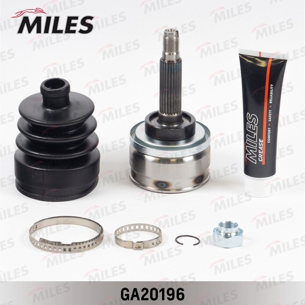 Купить MILES GA20196 ШРУС наружный LADA NIVA(2121) 1.6 76-87 (SKF VKJA5722) GA20196
