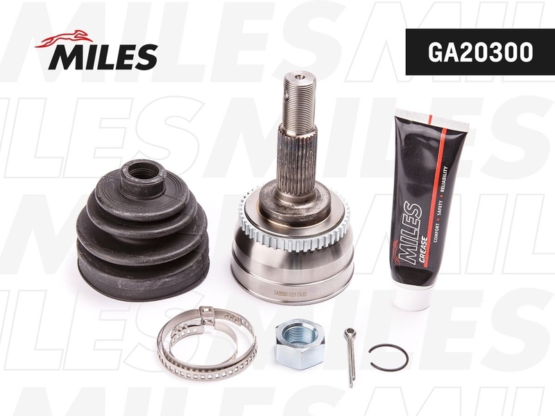 Купить MILES GA20300 ШРУС наружный NISSAN MAXIMA/X-TRAIL 94- (с ABS) (GSP 841022) GA20300
