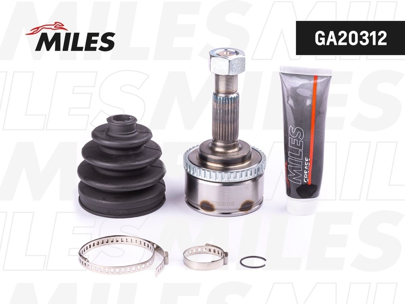 Купить MILES GA20312 ШРУС наружный NISSAN PRIMERA 1.6/1.8 02- (GKN 305763) GA20312