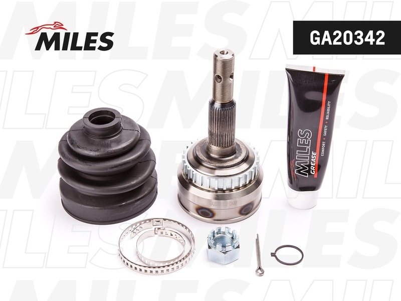 Купить MILES GA20342 ШРУС наружный OPEL ASCONA/KADETT 1.6-2.0 81-91 (GKN 302169) GA20342