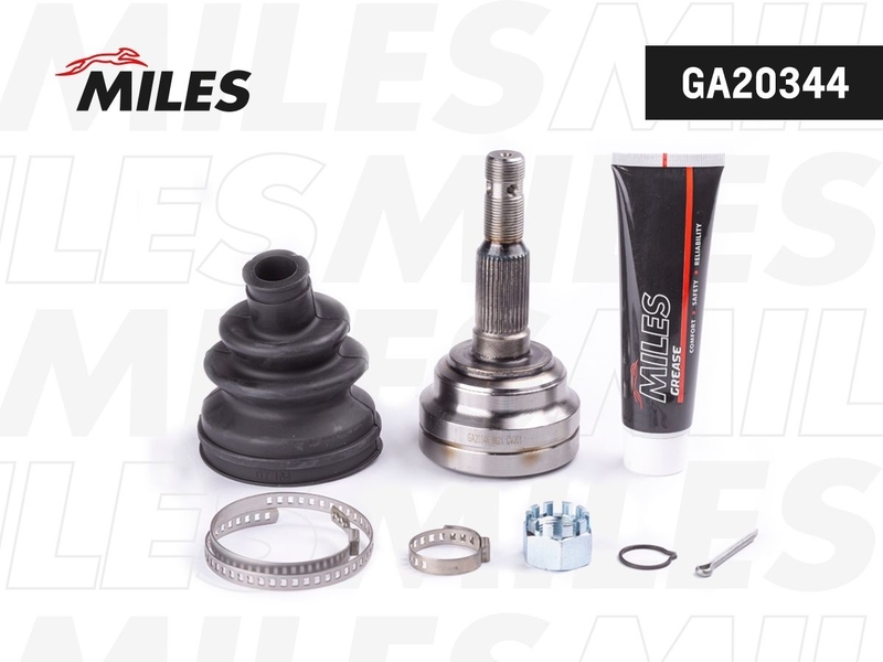 Купить MILES GA20344 ШРУС наружный OPEL ASTRA 1.4-1.7TD 98-05 (GKN 303358) GA20344