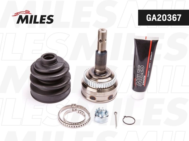 Купить MILES GA20367 ШРУС наружный OPEL VECTRA/CALIBRA 1.6-2.0 87-98 (с ABS) (SKF VKJA3107) GA20367