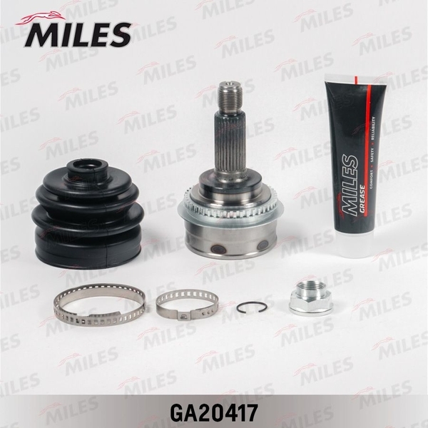 Купить MILES GA20417 ШРУС наружный SUBARU FORESTER/LEGACY/OUTBACK 2.0-3.0 98- (с ABS) (GSP 856026) GA20417