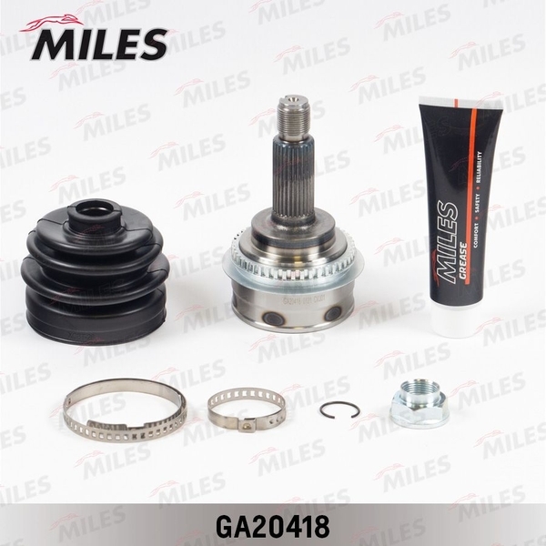 Купить MILES GA20418 ШРУС наружный SUBARU IMPREZA 2.0 90-01 (с ABS) (GKN 305465) GA20418