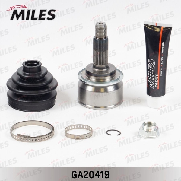 Купить MILES GA20419 ШРУС наружный SUBARU IMPREZA/LEGACY 1.6-2.2 89-91 (GKN 301946) GA20419