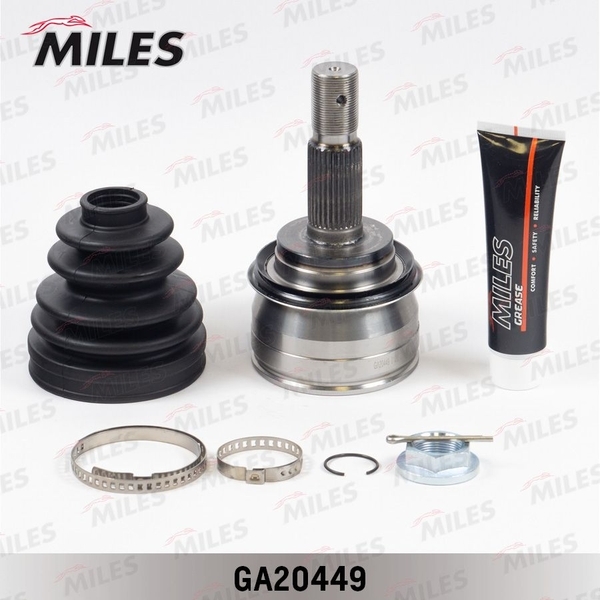 Купить MILES GA20449 ШРУС наружный TOYOTA 4 RUNNER/LAND CRUISER 2.7/3.0 (GSP 859107) GA20449