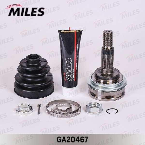 Купить MILES GA20467 ШРУС наружный TOYOTA CARINA E 1.6 88-98 (GKN 301992) GA20467
