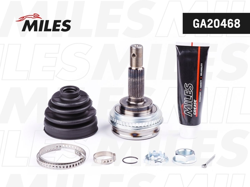 Купить MILES GA20468 ШРУС наружный TOYOTA CARINA E/COROLLA/CELICA/CARINA II 1.3-1.8 87-00 (с ABS) (GSP 859006) GA20468