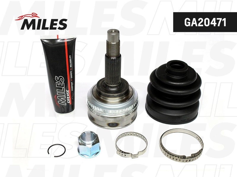 Купить MILES GA20471 ШРУС наружный TOYOTA CELICA/CAMRY 90-97 (с ABS) (SKF VKJA5728) GA20471