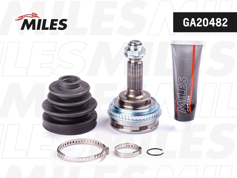 Купить MILES GA20482 ШРУС наружный TOYOTA COROLLA/RAV 4 1.6-2.0 87- (с ABS) (GKN 303587) GA20482