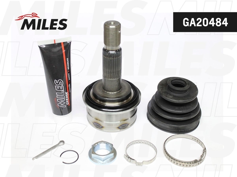 Купить MILES GA20484 ШРУС наружный TOYOTA HIACE/4RUNNER 2.7/3.0D 95-00 (GKN 305455) GA20484