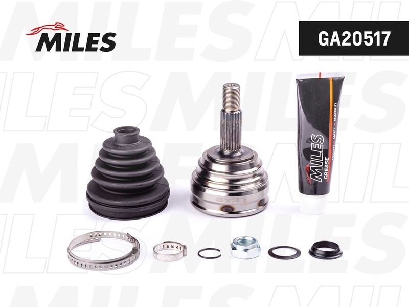 Купить MILES GA20517 ШРУС наружный VW G3/PASSAT 1.6-2.0 88-02 (GKN 301948) GA20517