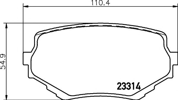 Купить MINTEX MDB1750 Колодки тормозные дисковые к-т 4 шт. MDB1750