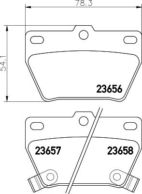 Купить MINTEX MDB2160 Колодки тормозные дисковые к-т 4 шт. MDB2160