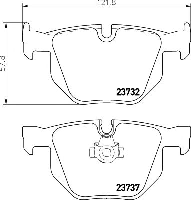 Купить MINTEX MDB2719 Колодки Е60 ,E61,E70 R