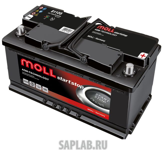 Купить MOLL 1508 Аккумулятор MOLL AGM 105R