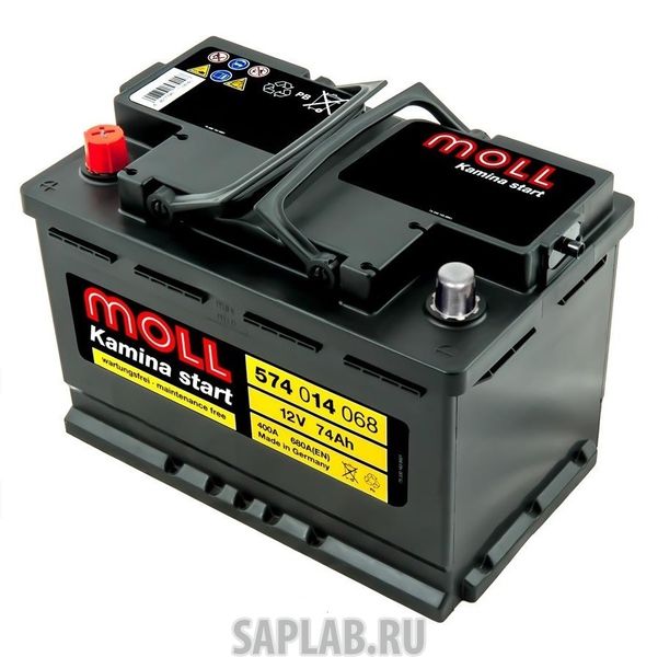 Купить MOLL KAMINA74L Аккумулятор MOLL Kamina 74L 563