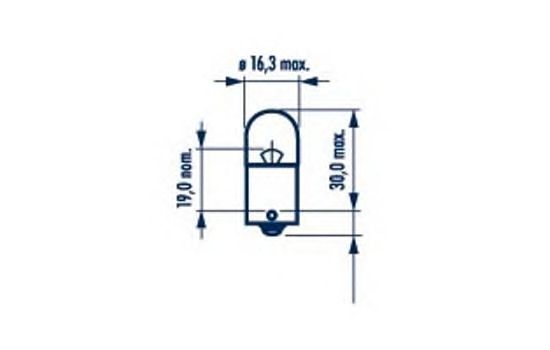 Купить NARVA 17186 Лампа 24V 5W BA15s Heavy Duty